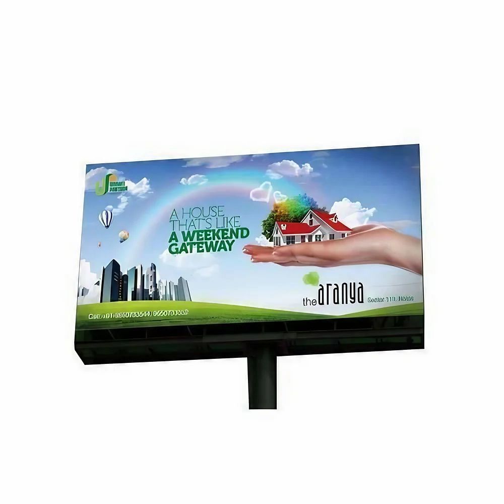 Multicolor Iron Advertisement Hoarding Boards, For Promotional