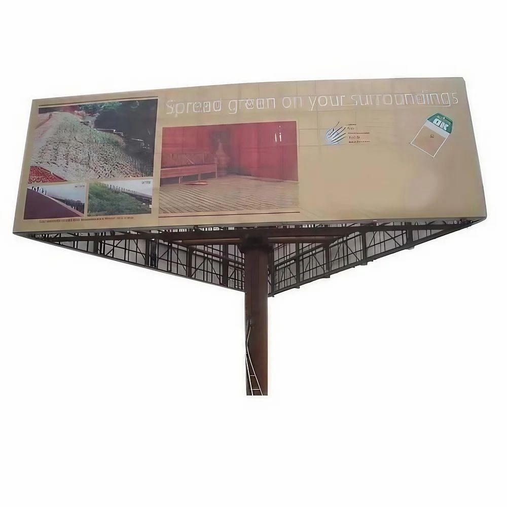 Multicolor Iron Outdoor Promotional Hoarding Board, For Advertising