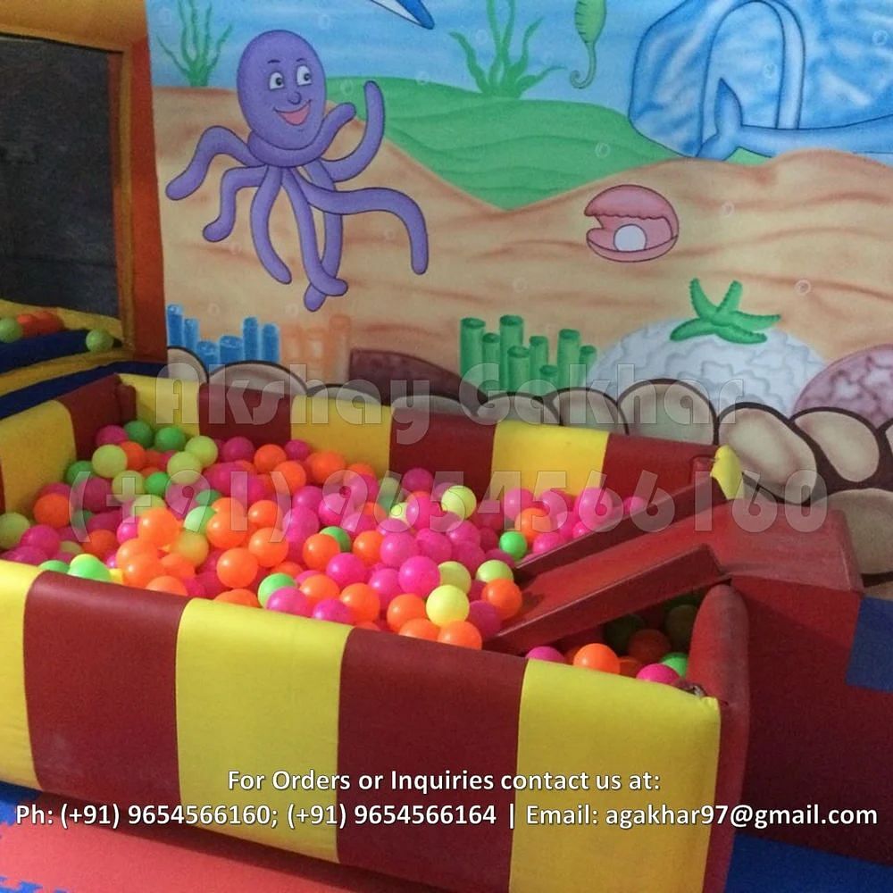 Multicolor Wooden Ball Pool, in Indoor, Child Age Group: 2 Years And Above