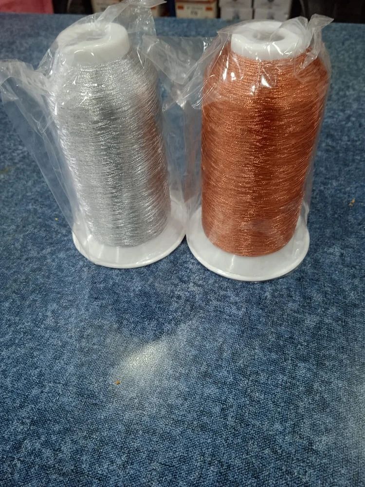 Multicolor Zari Jerry Metal Embroidery Thread, Packaging Type: Loose