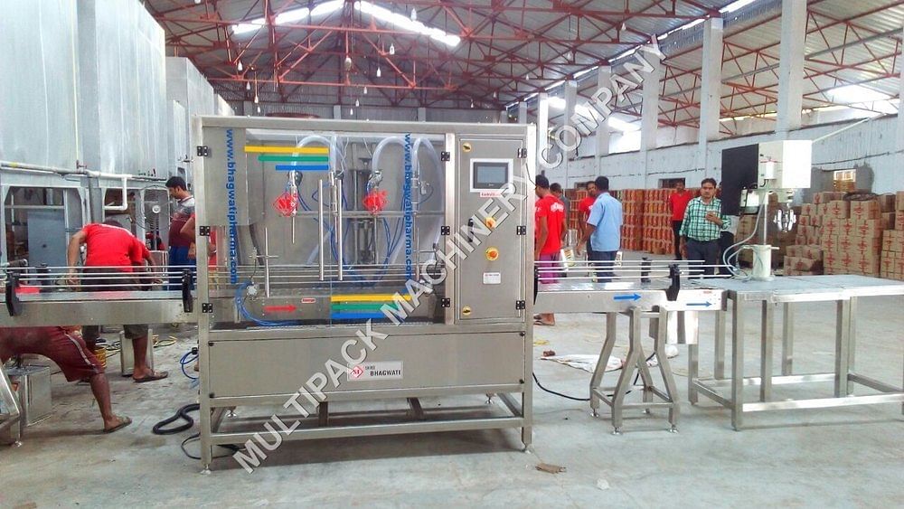 Multipack Cooking Oil Filling Machine