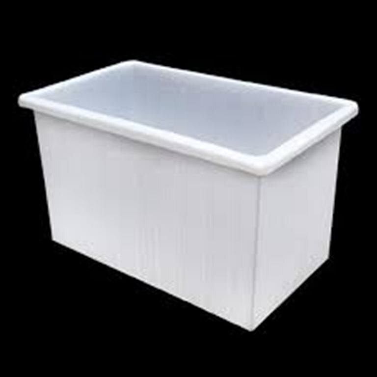 Natural White Rectangular Textile Washing GARMENT CONTAINER