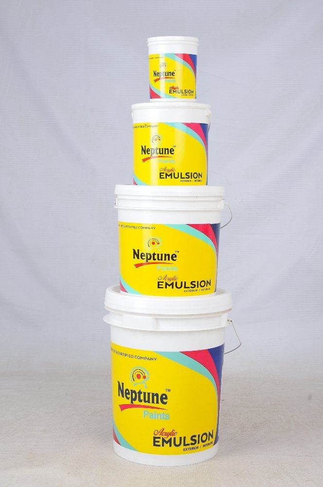 Neptune Plastic Emulsion Paint Medium, Packaging Size: 1 Ltr