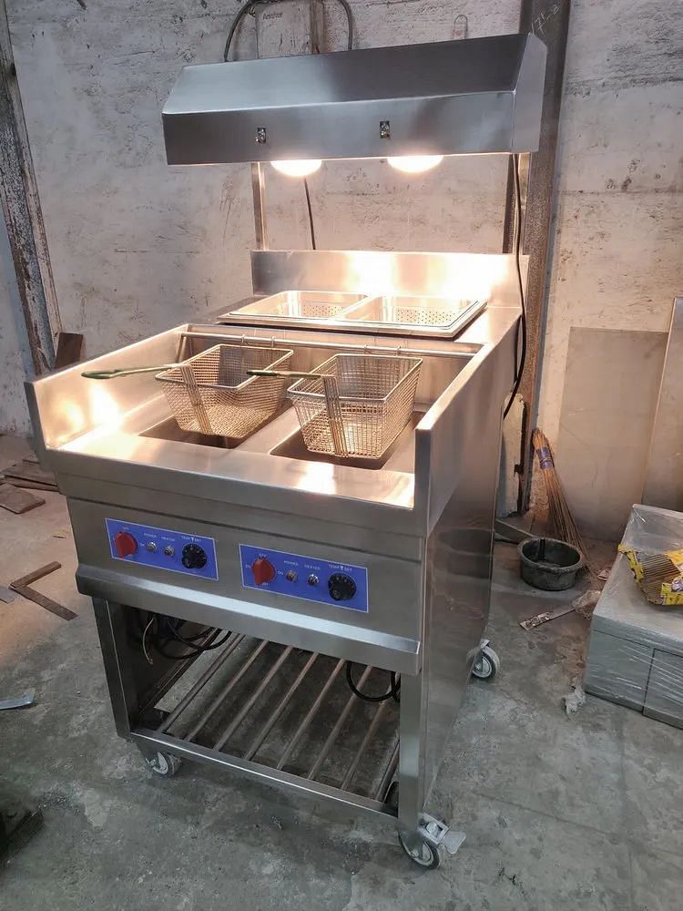 Nice Equipment Double Deep Fat Fryer, For Commercial