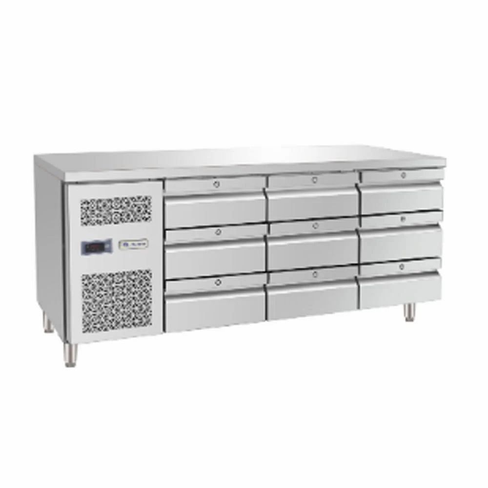 Nine Drawer Undercounter Refrigeration