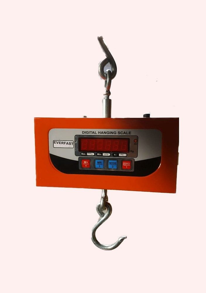 Non Corrosive Metal Digital Hanging Scale, Model Name/Number: HS-200K, Max Load Capacity: 200Kg