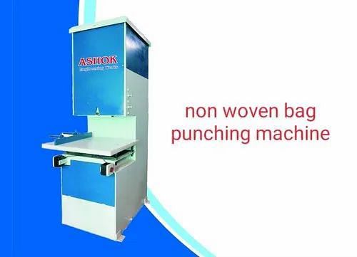 Non Woven Carry Bag Punching Machine