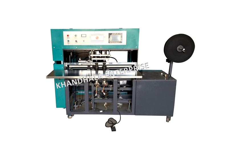 Non Woven Handle Loop Making Machine, Production Capacity: 10-15 Pcs/Min, 220V