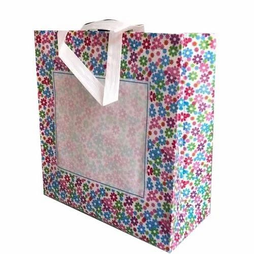 Non Woven Laminated Shopping Box Bag, Capacity: 0.5 - 1 kg