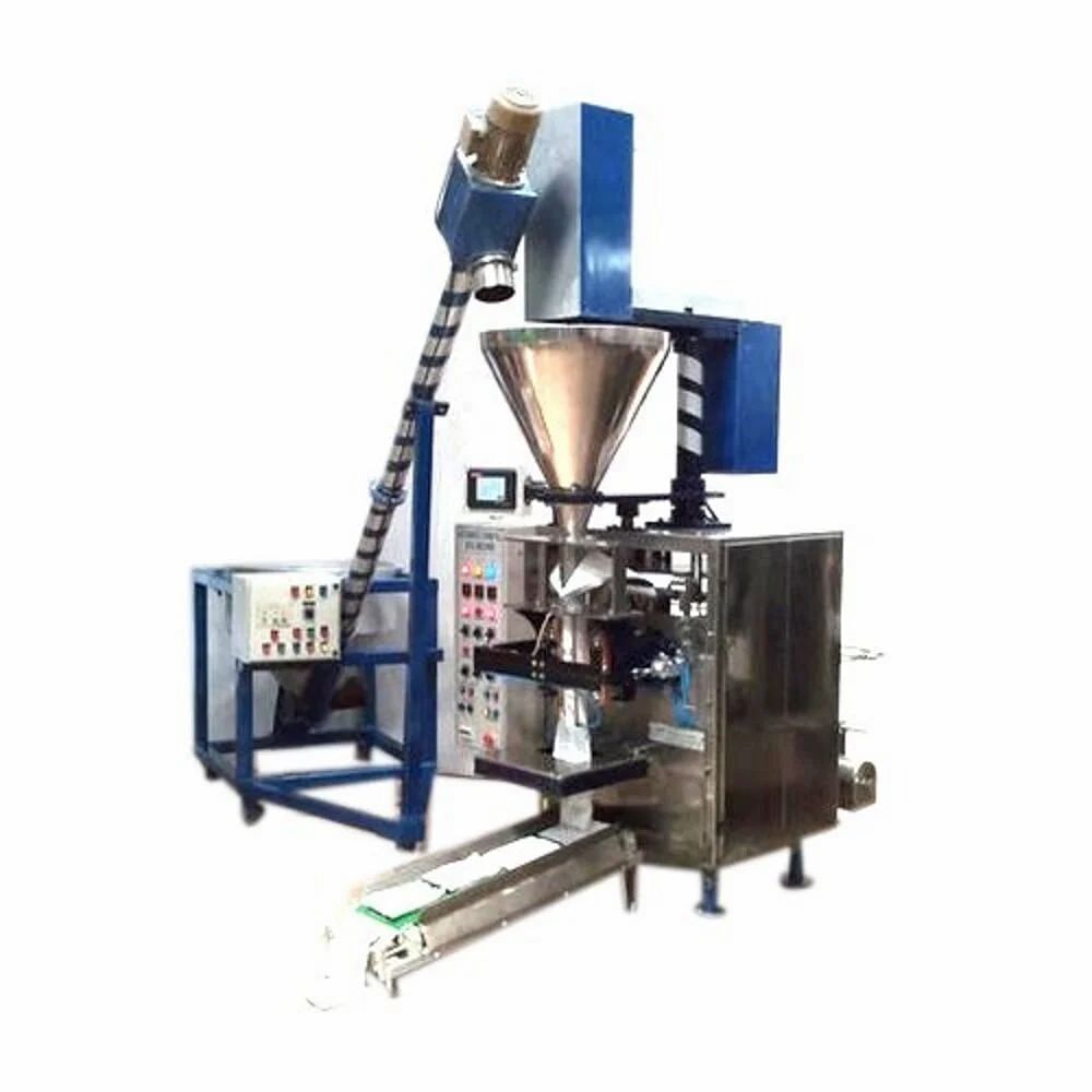 NPS Stainless Steel Auger Filler Packing Machine, Capacity: 40 - 50 Pouch/Min, 220 V