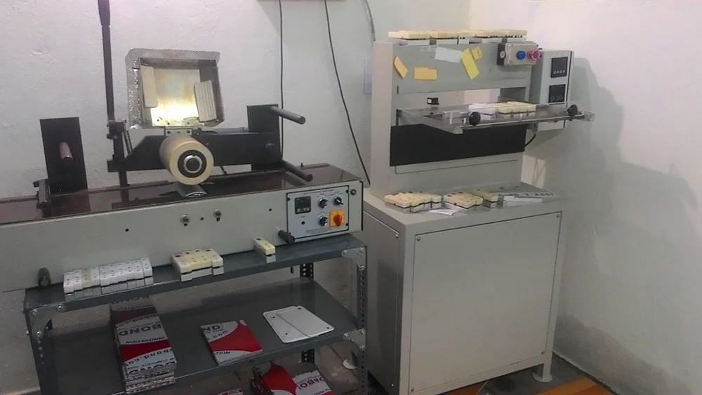 Number Plate Embossing Machine