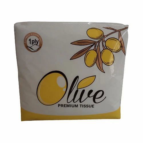 Olive Premium Paper Napkin, Packet