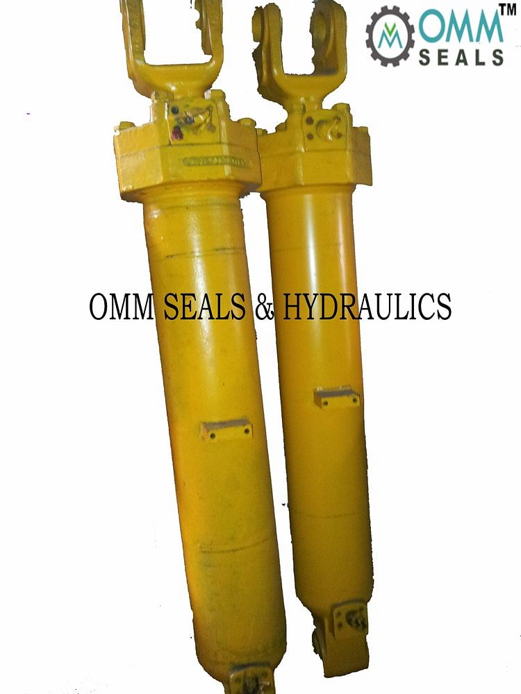 OMM SEALS Cast Iron Foot Mounting Hydraulic Cylinders, Round, Capacity: 41-100 Ton