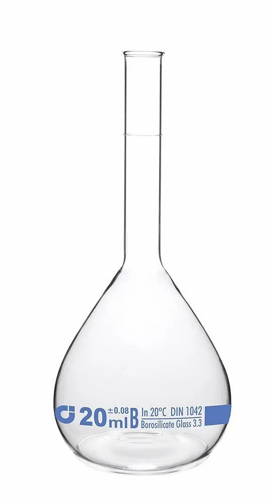 Optec Borosilicate Glass Unstoppered Volumetric Flasks, Capacity: 10ml To 1000ml