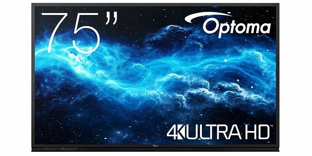 Optoma Creative Touch 3 Series 75"" Interactive Flat Panel Display, Size: 75 Inch