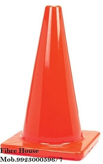 Orange FRP Traffic Cone, 2 Kg, Model Name/Number: S-15