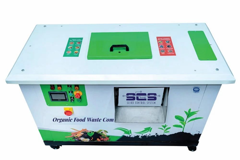 Organic Food Waste Composting Machine, Model Name/Number: SCS-OFWC-100, Capacity: 100Kg