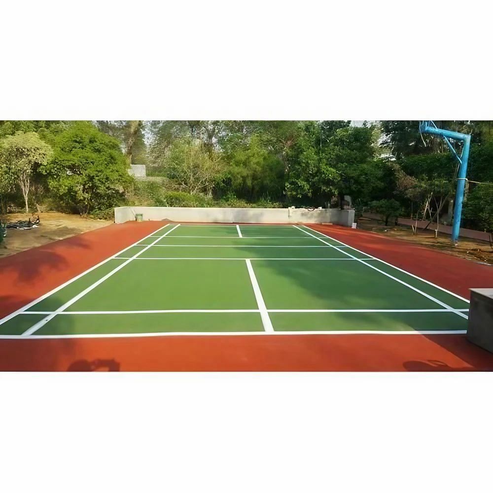 Outdoor Badminton Court Flooring