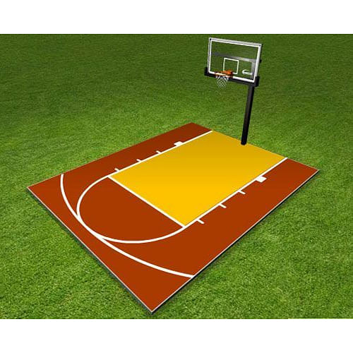 Outdoor Basketball Court Flooring