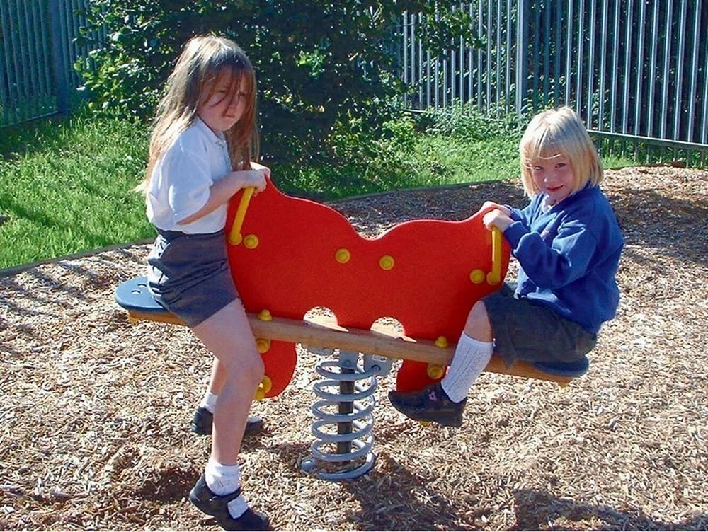 Outdoor Butterfly Seesaw