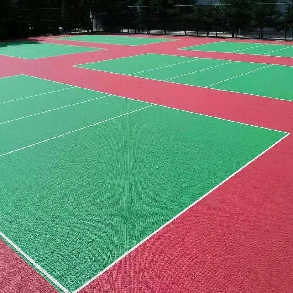 Outdoor Volleyball Court Flooring