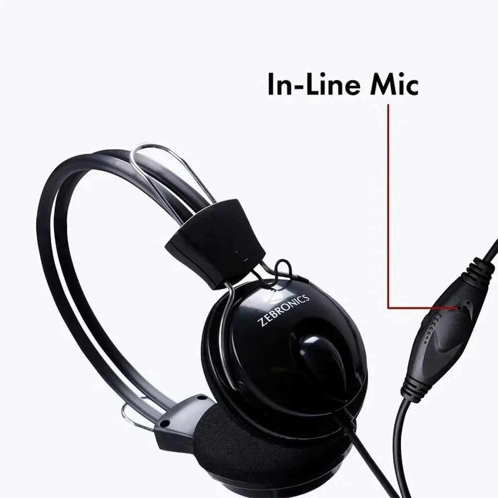 Over The Head Pleasant wired Headphone, 114 Grams