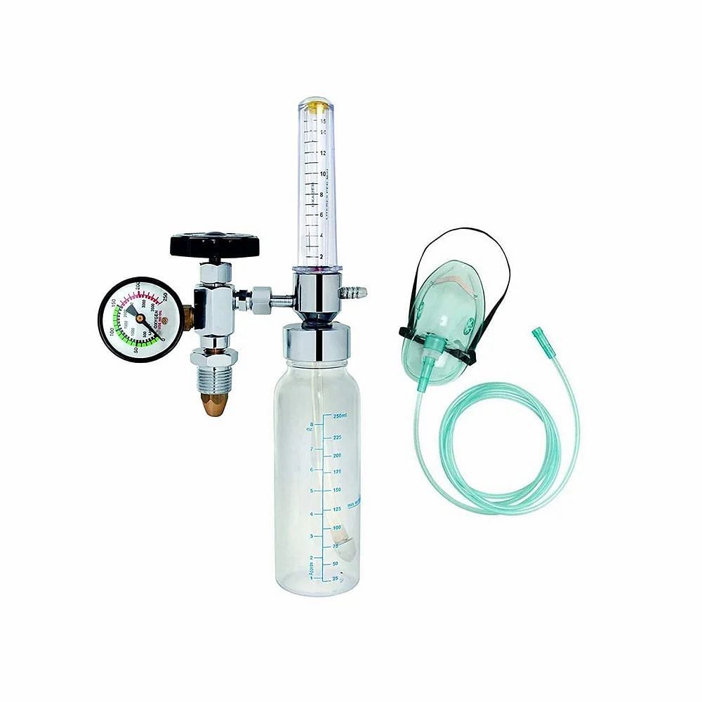 Oxygen Flow Meter, Flow Rate: 0-5 L/min