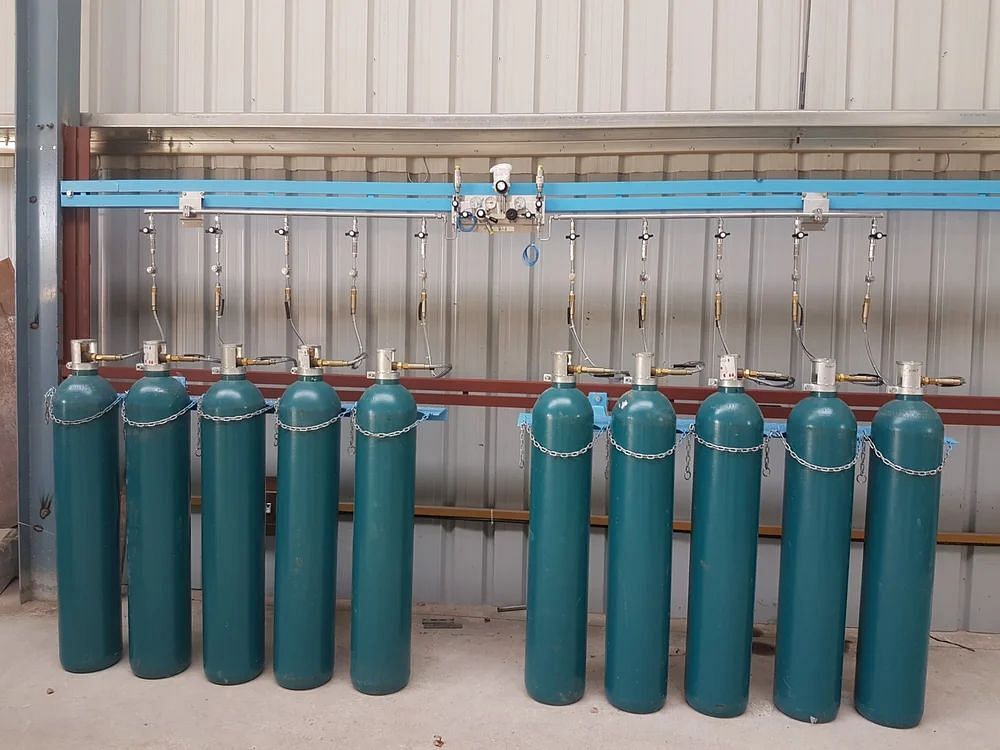 Oxygen Gas Filling Manifold