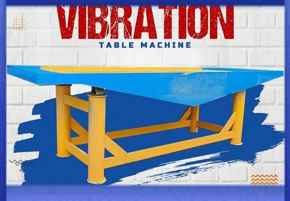 Painted Steel 12x3 feet Vibration Table, Power: 1-2 kw, Model Name/Number: Tata660