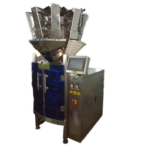 Pal Baba Stainless Steel Multi Head Collar Type Pouch Packing Machine, 480 V, Power Consumption: 12 Hp