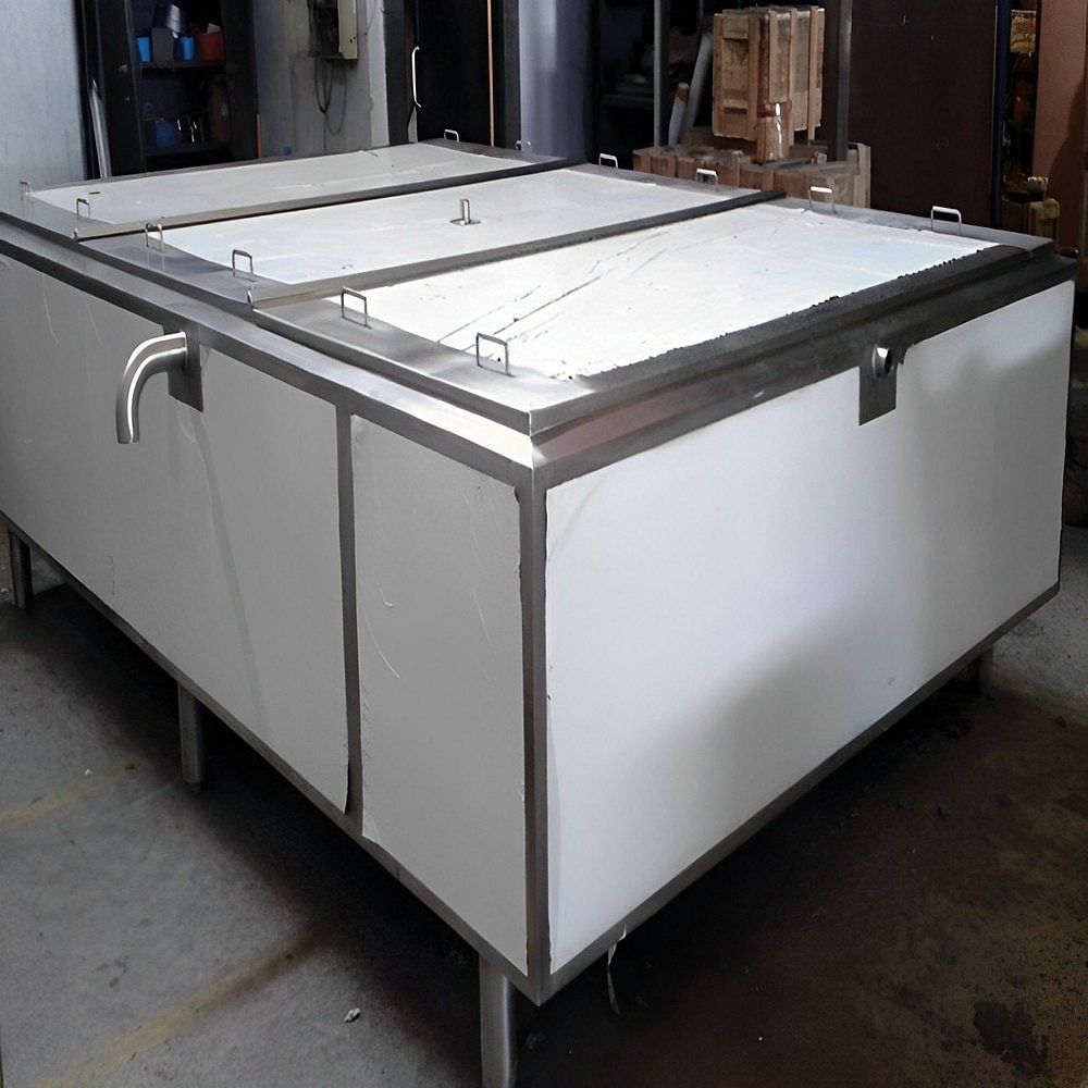 Paneer Cooling Vat, Tank Capacity: 500 Litres