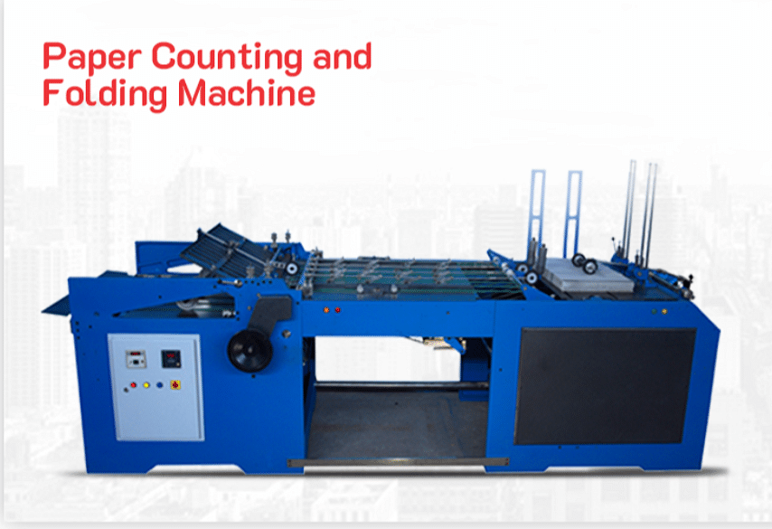 Paper Counting And Folding Machine