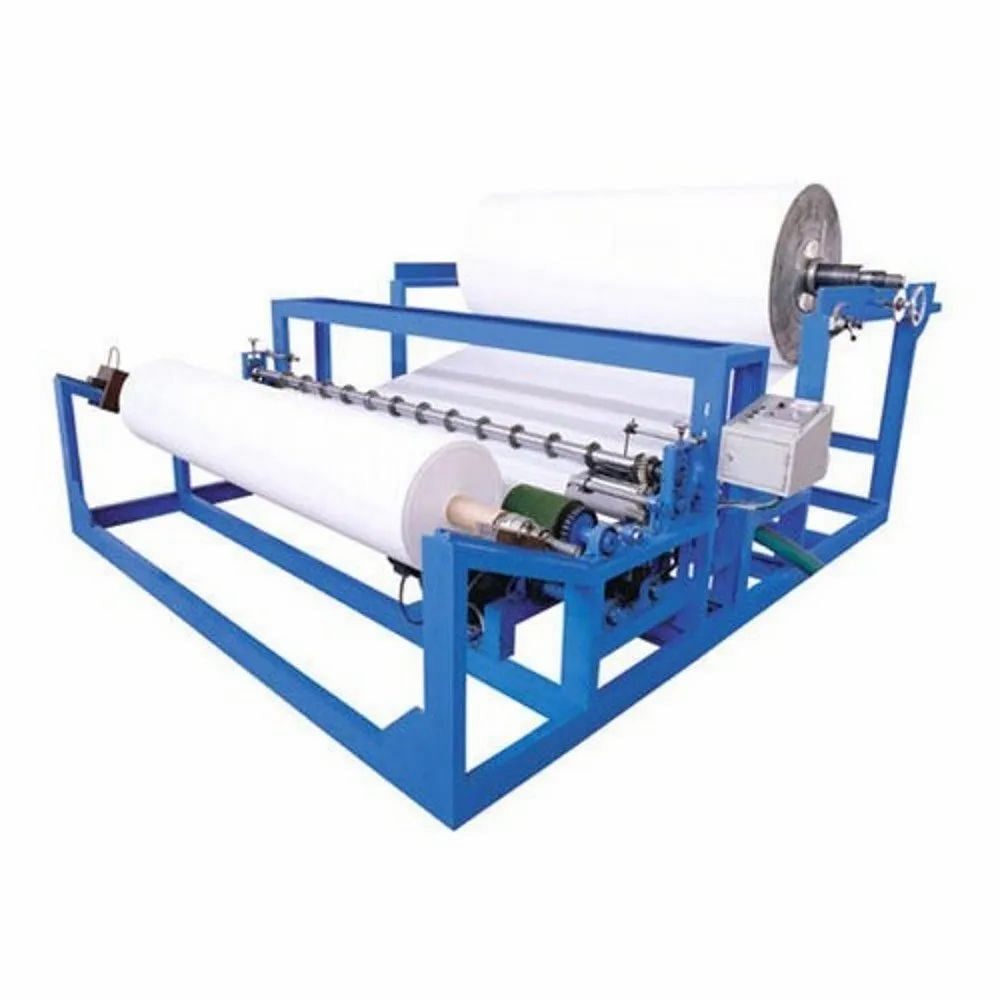 Paper Roll Making Machine, Capacity: 1 ton/day