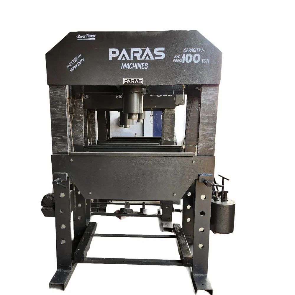 Paras Automatic 100 Ton Hydraulic Press Hand Operated