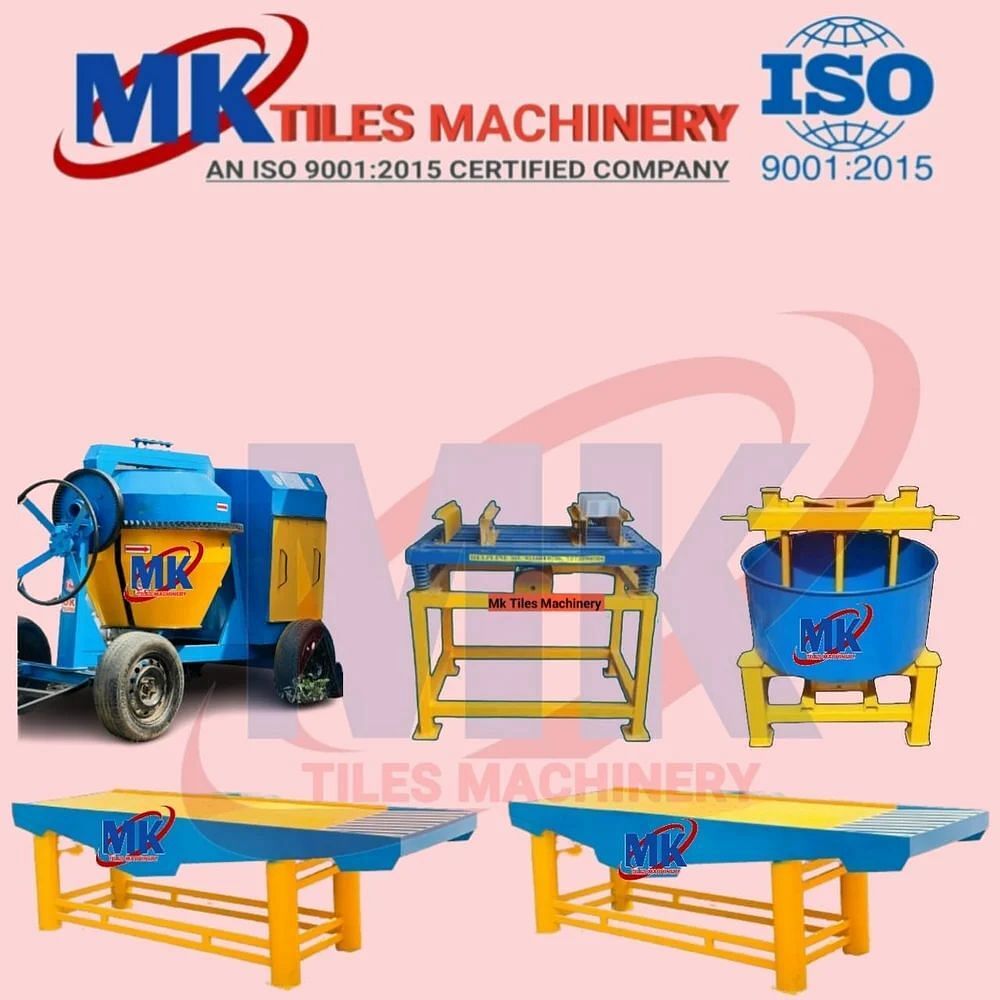 Paver Semi Automatic Interlocking Cement Brick Making Machine