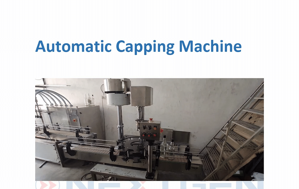 Pet Bottle Capping Machine