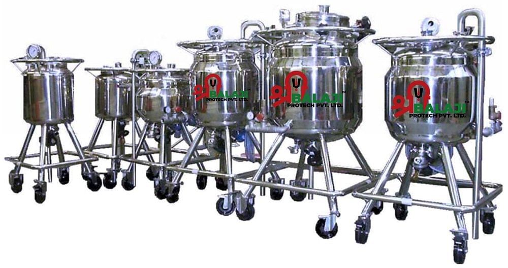 Pharma Vessels, Automation Grade: Semi-Automatic