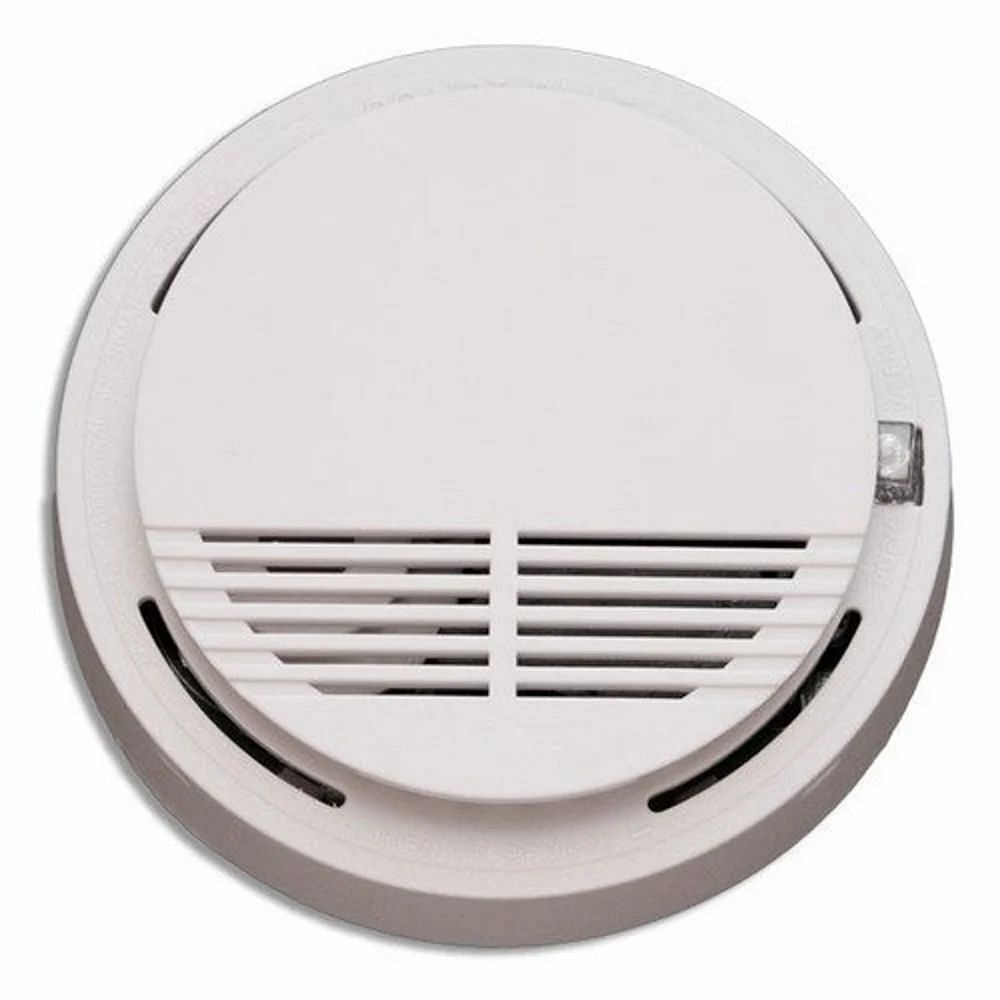 Photo Electric Light Scatter 9 V Dc Wireless Smoke Detector