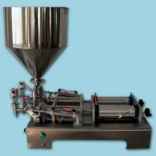 Piston Filler Semi-Automatic Idali Dosa Batter Filling Machine, Single Phase, Capacity: 2500 ml