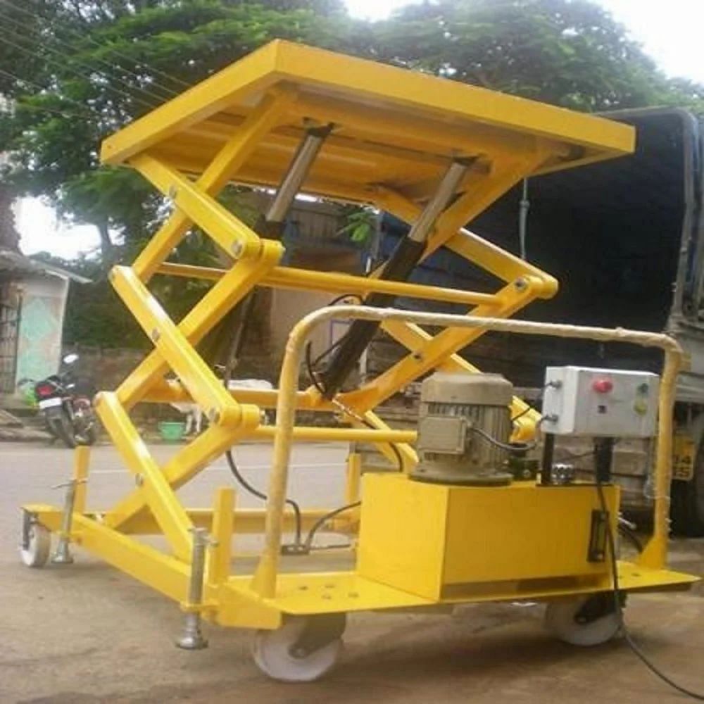 Pit Mounted Hydraulic Scissor Lift, Operating Height: Upto 15 Feet