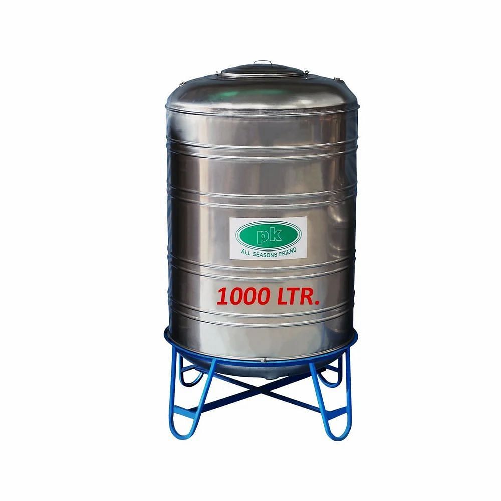 PK Stainless Steel Water Tanks 1000 Ltr (SS 304 / 33 316)