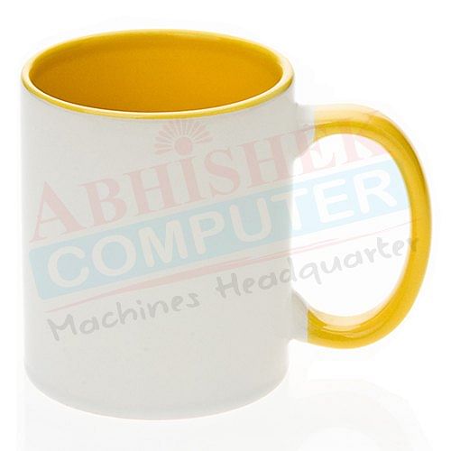 Plain Ceramic Mug, Capacity: 350 mL