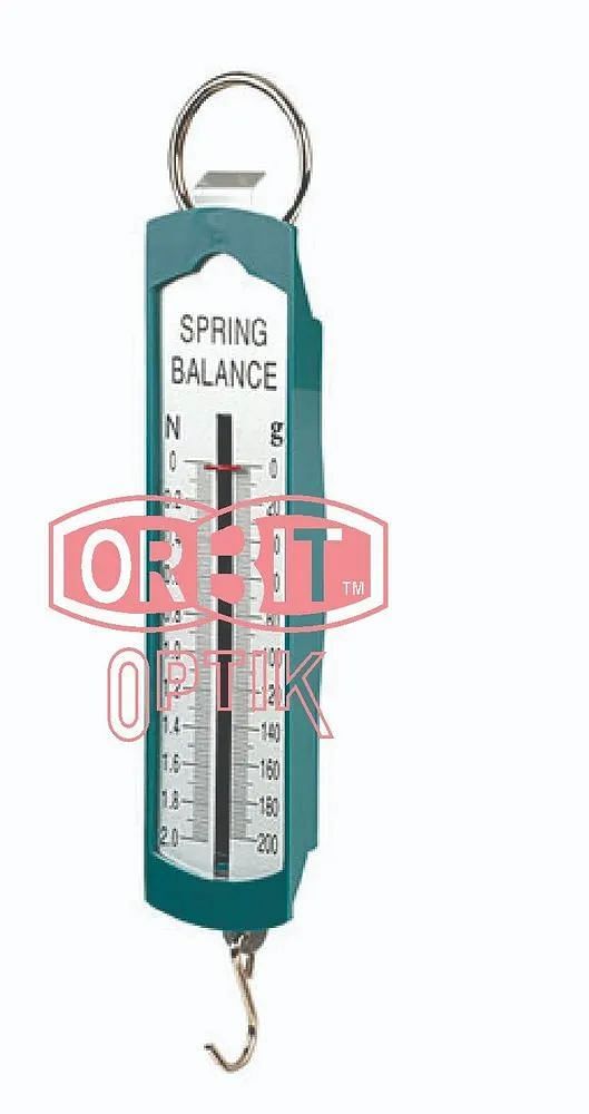 Plastic & Mild Steel Orbit Spring Balance, For Laboratory