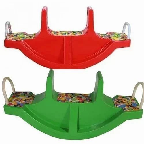 Plastic 2 Seater DLX BOAT ROCKER, in Indoor, Size: L90xw33xh45 cm