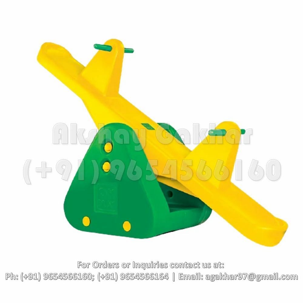 Plastic 2 Seater Indoor Fun See Saw