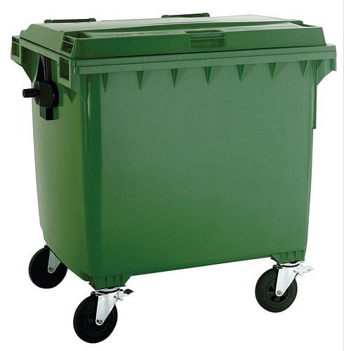 Plastic 660 Liter Wheeled Dustbin