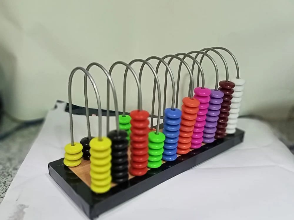 Plastic Abacus  Wire