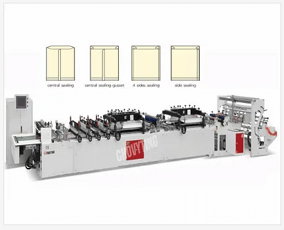 Plastic Automatic High Speed Bag Making Machine Specially For Central