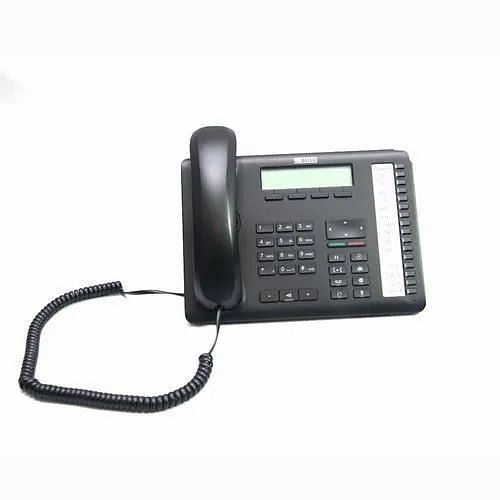 Plastic Black Matrix Digital Key Phone EON510, For Office