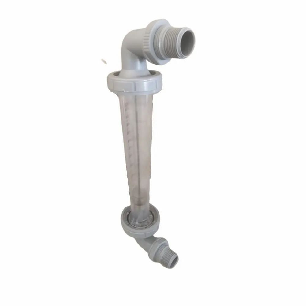 Plastic Body Panel Mount Flow Meter, For Industrial, Water